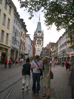 Fußgänerzone in Freiburg im Wiesental
