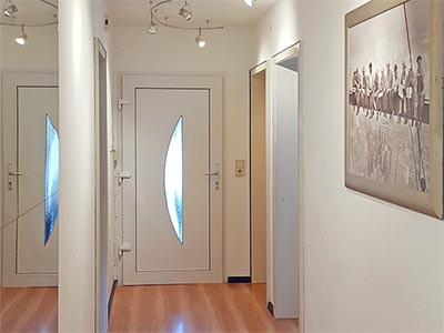 Wohnung Panorama: Flur