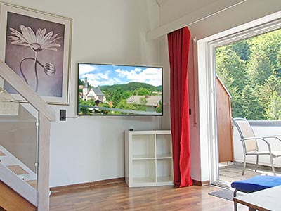 Wohnung Sunnyside: Großzügiger Wohn- und Essbereich