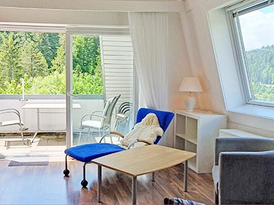 Wohnung Sunnyside: Großzügiger Wohn- und Essbereich