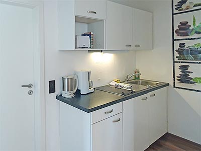Wohnung Sunnyside: Voll ausgestattete Küchenzeile